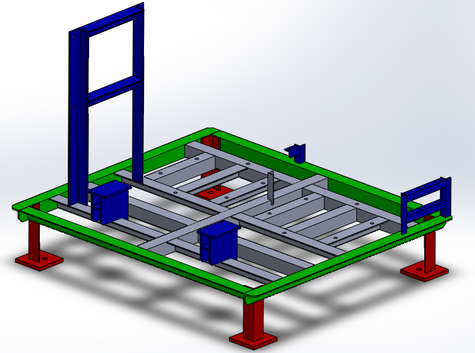 Offshore skid finite element analysis