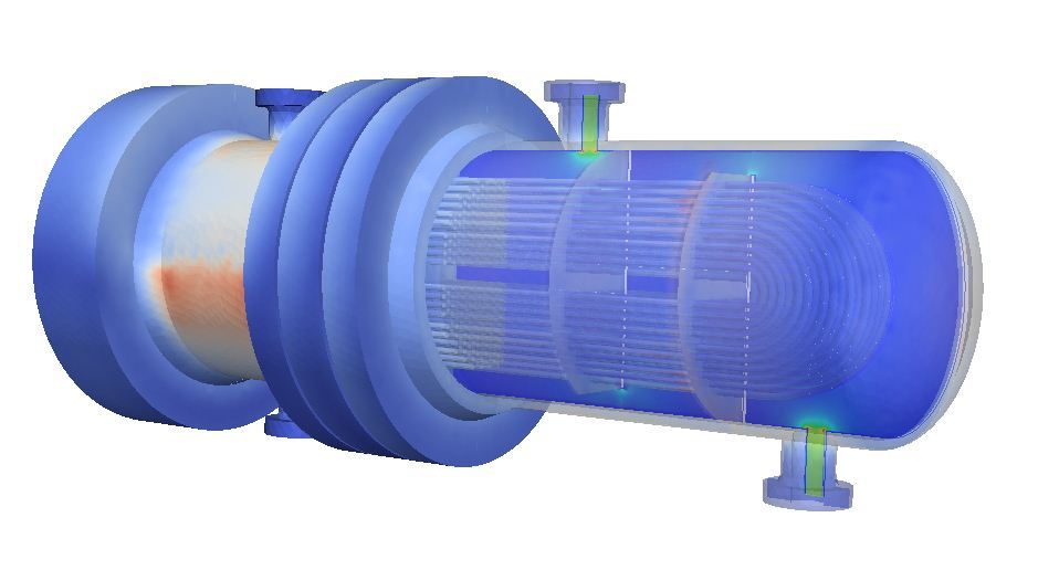 Heat exchanger stress fatigue analysis
