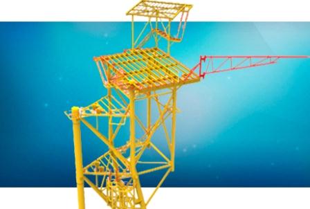 Oil and gas rigs FEA services